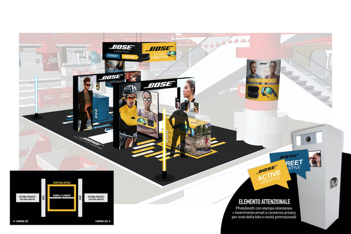 Foto di Alcamarketing, Temporary Store, Hostess e Promoter per Bose